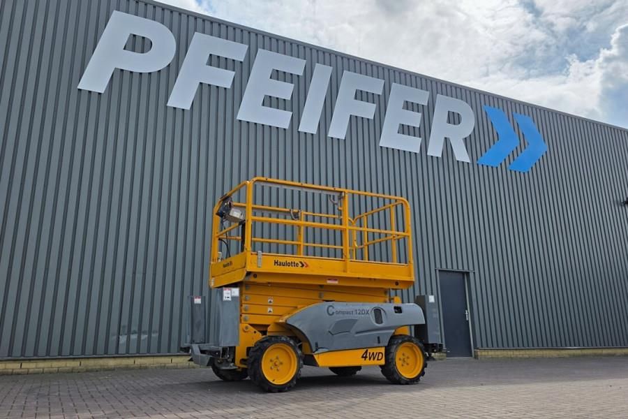 Haulotte Compact 12DX Diesel, 4x4 Drive, 12m Working Height