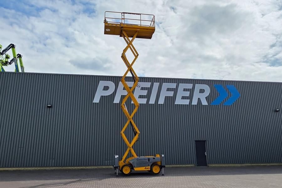 Haulotte Compact 12DX Diesel, 4x4 Drive, 12m Working Height