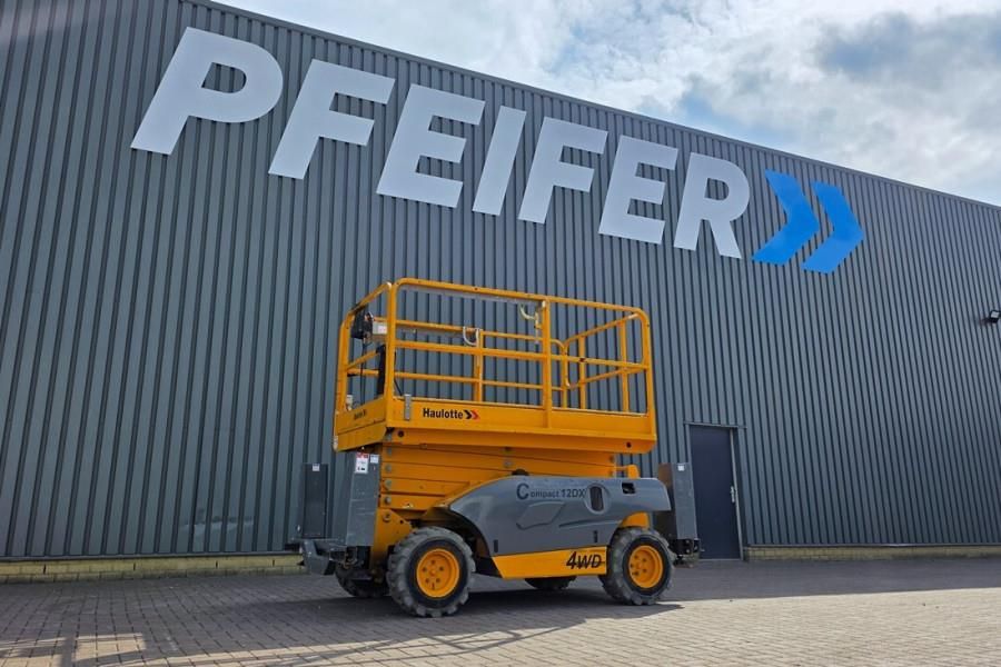 Haulotte Compact 12DX Diesel, 4x4 Drive, 12m Working Height