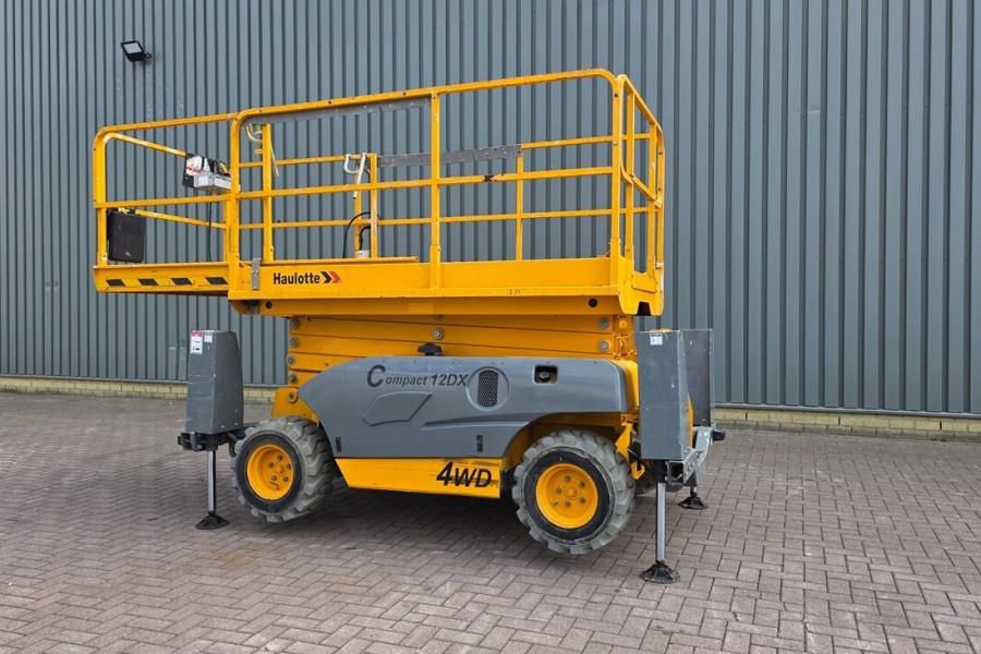 Haulotte Compact 12DX Diesel, 4x4 Drive, 12m Working Height