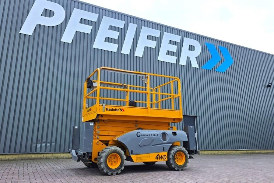 Haulotte Compact 12DX Diesel, 4x4 Drive, 12m Working Height