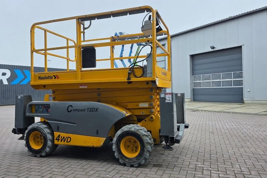 Haulotte Compact 12DX Diesel, 4x4 Drive, 12m Working Height