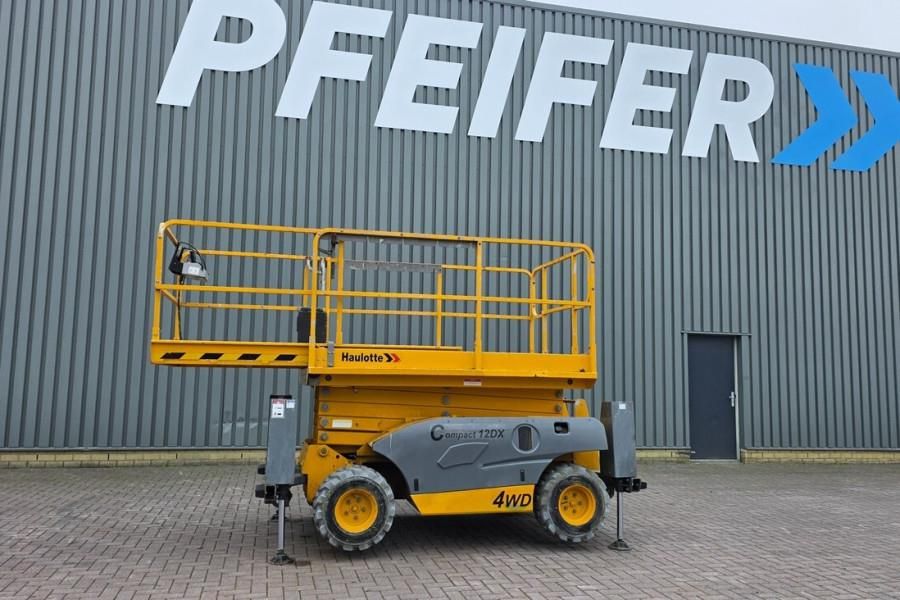 Haulotte Compact 12DX Diesel, 4x4 Drive, 12m Working Height