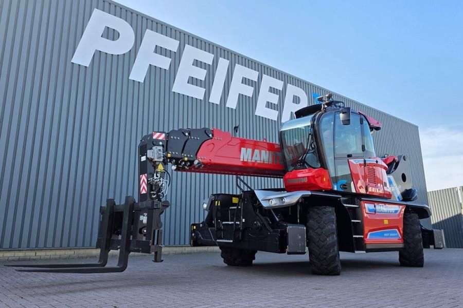 Manitou MRT2660 360E 100% Electric 65 kWh Lithium-Ion Batt