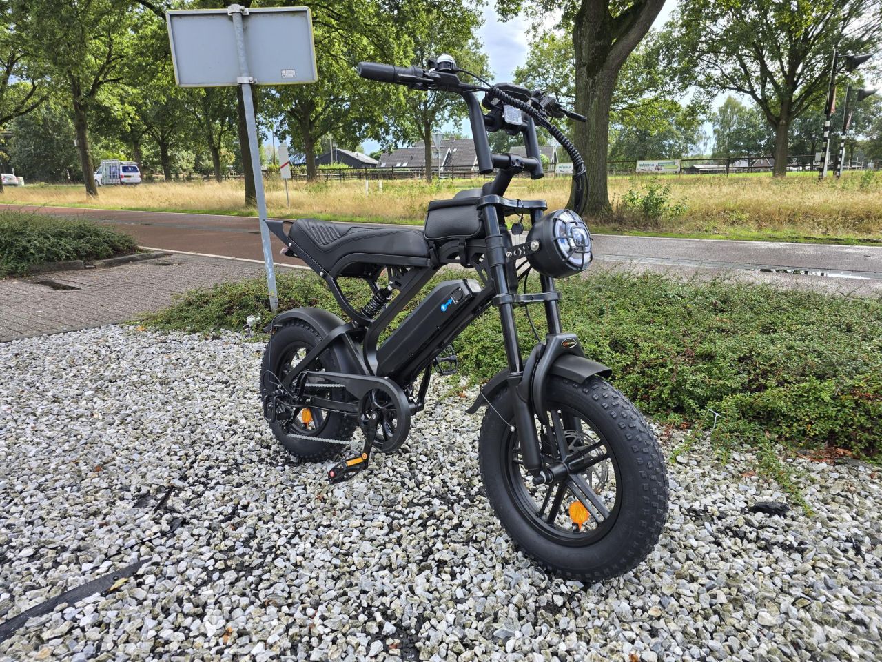 QM V20 Pro Mini – Zwart – Full Option Fatbike Ebike Kids
