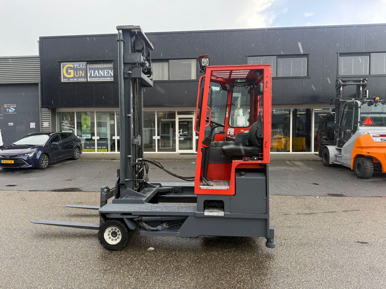 Zijlader combilift c4500 diesel.
