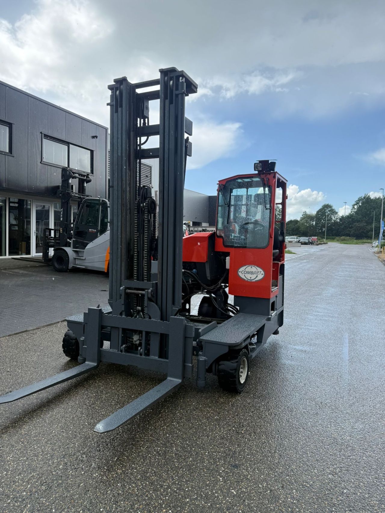 Zijlader combilift c4500 diesel.