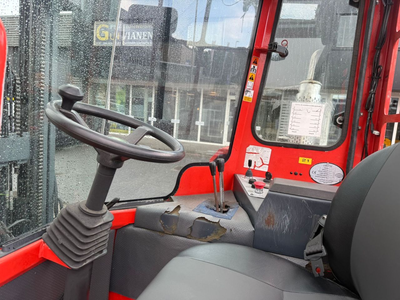 Zijlader combilift c4500 diesel.