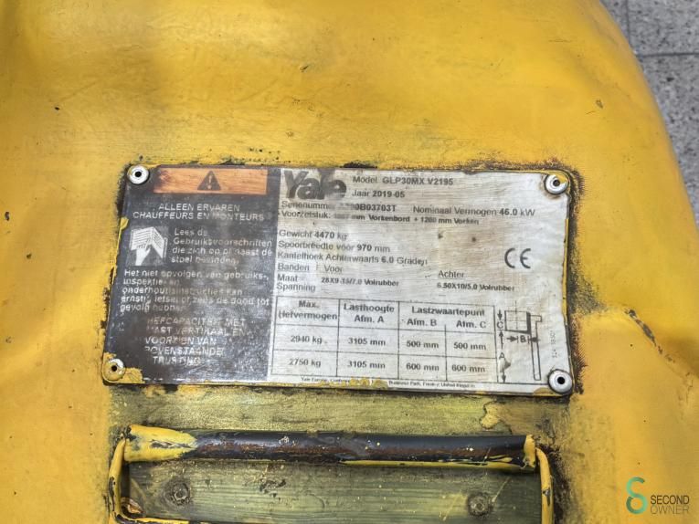 Gabelstapler LPG Yale GP030VX 2019