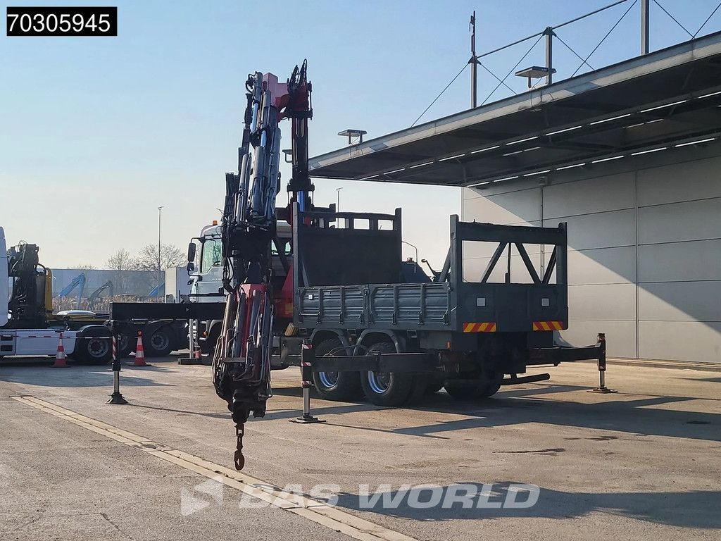 MAN TGA TGA 33.350 6X6 Fassi F600 Crane Kran + Fly-Jib 6+6 Extensions Manual Full Steel