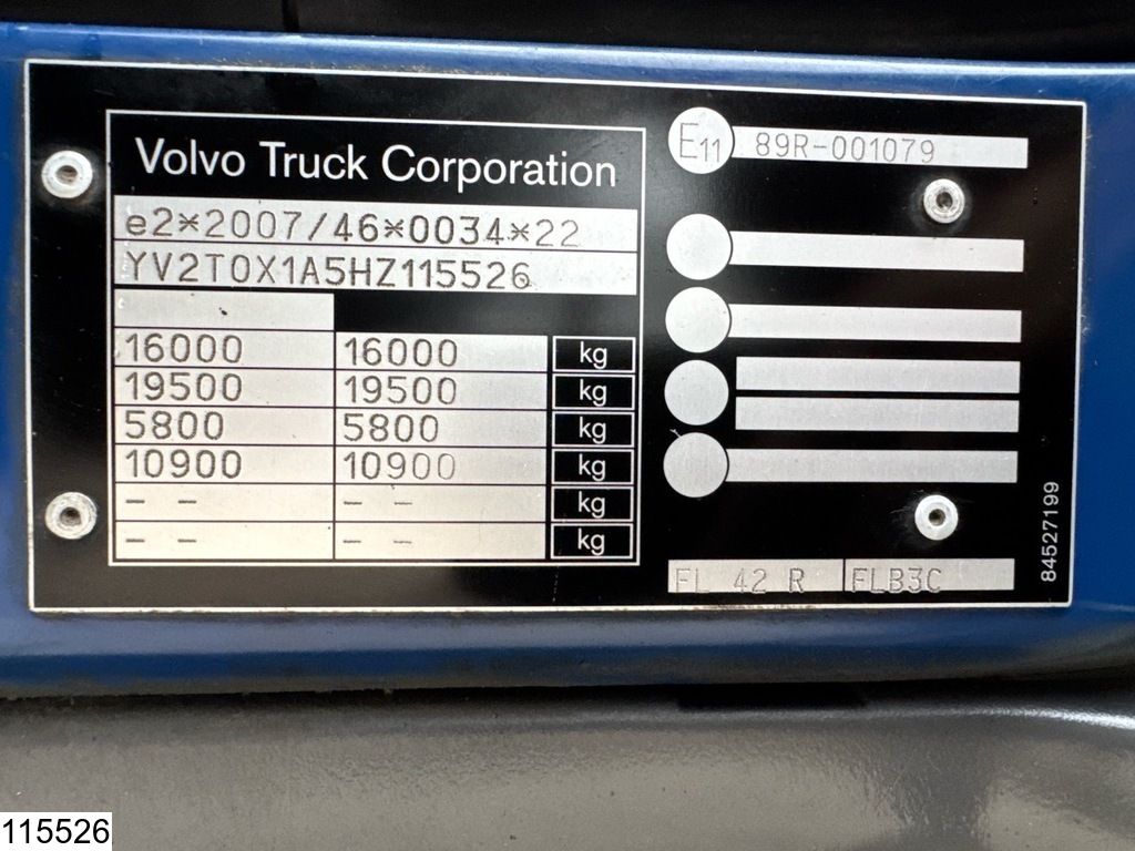 Volvo FL 250 EURO 6, Dhollandia