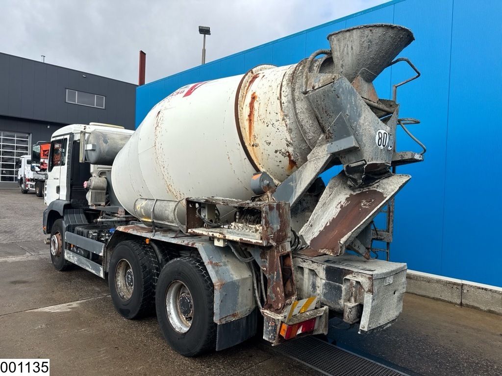 MAN TGA 26 360 6x4, EURO 3, 7m3, Manual, Steel