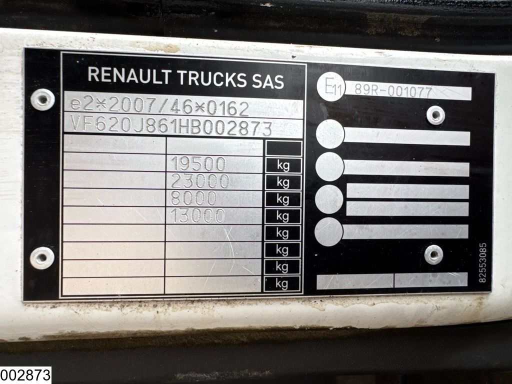 Renault D Wide 280 EURO 6, Dhollandia DHSM.20