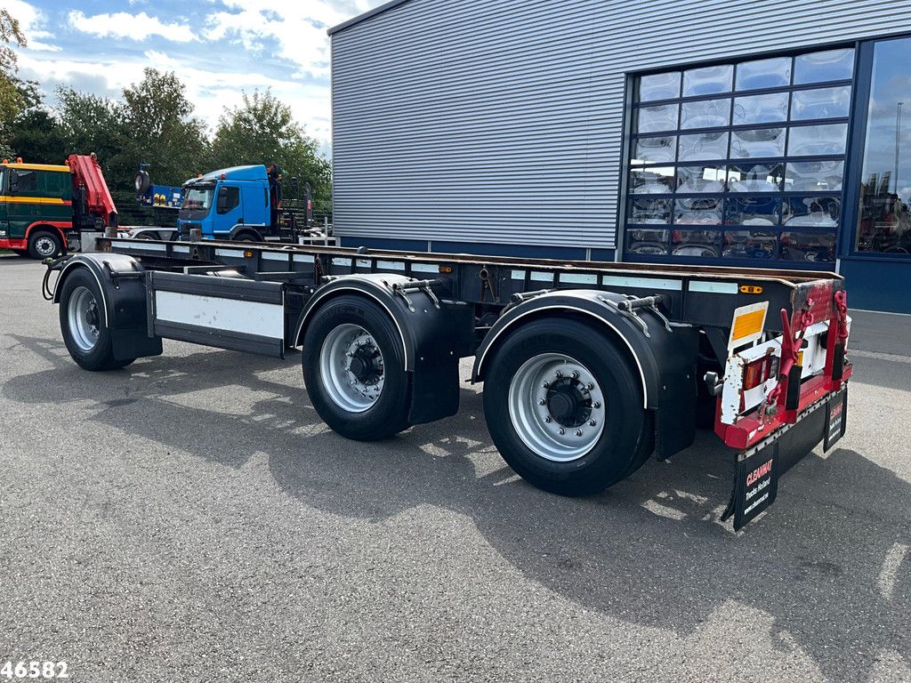 R.A.F. 3-assige containeraanhangwagen