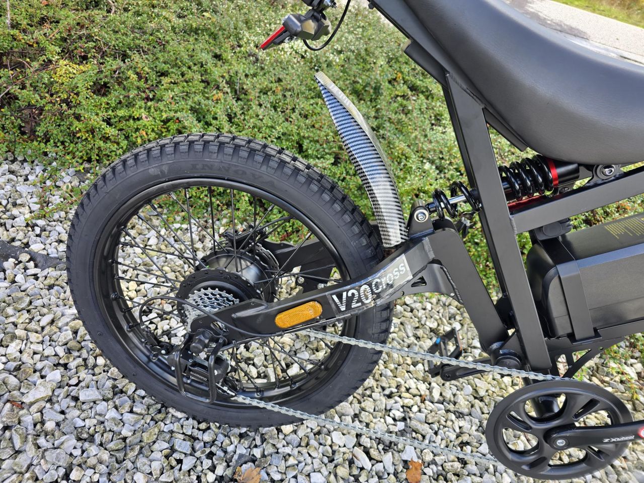 QM V20 Cross Skinnybike – Zwart – Full Option Ebike Fatbike