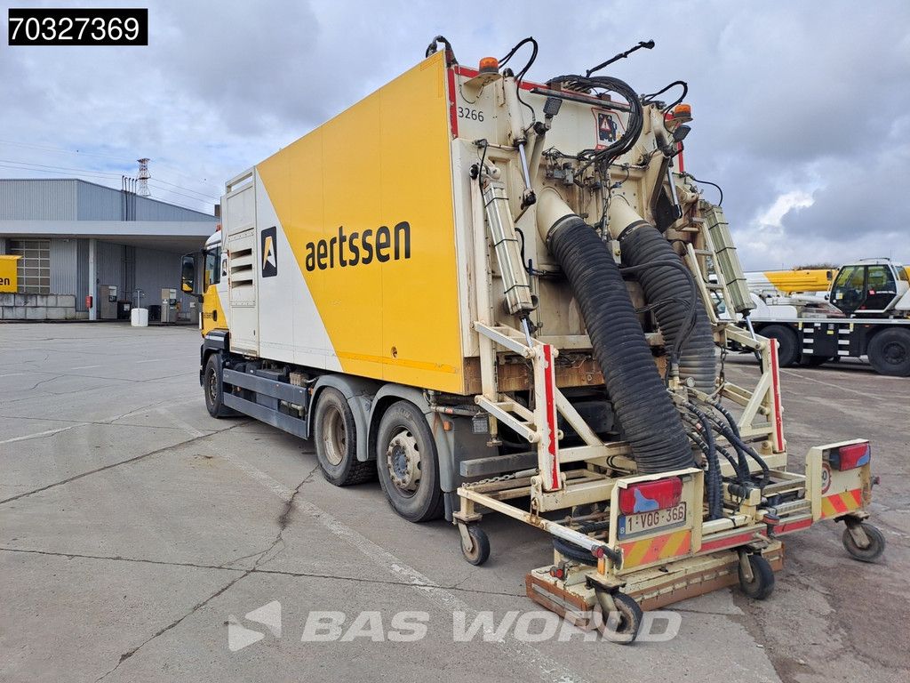 MAN TGS 26.360 6X2 BekkerLaGram SV Road cleaner High pressure Sweerper truck Manual Euro 6