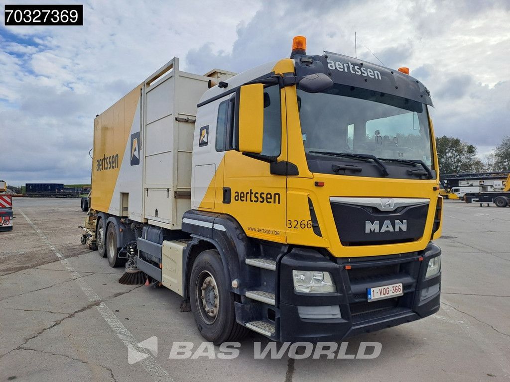 MAN TGS 26.360 6X2 BekkerLaGram SV Road cleaner High pressure Sweerper truck Manual Euro 6