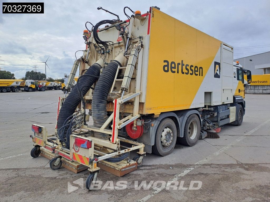 MAN TGS 26.360 6X2 BekkerLaGram SV Road cleaner High pressure Sweerper truck Manual Euro 6