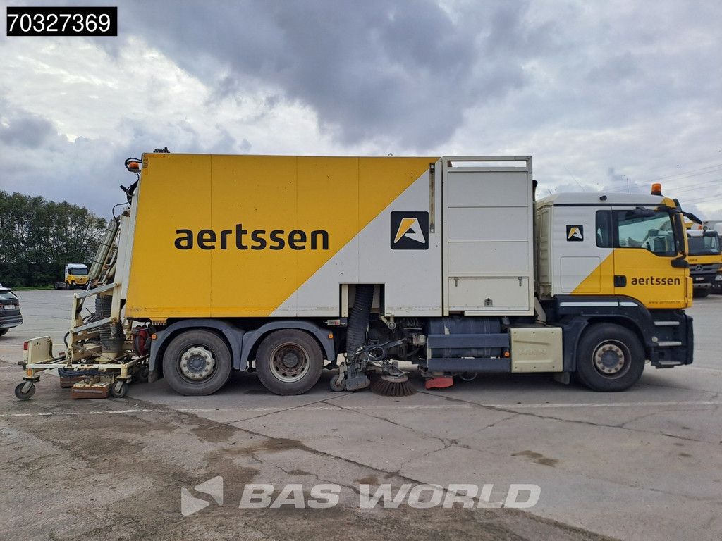 MAN TGS 26.360 6X2 BekkerLaGram SV Road cleaner High pressure Sweerper truck Manual Euro 6