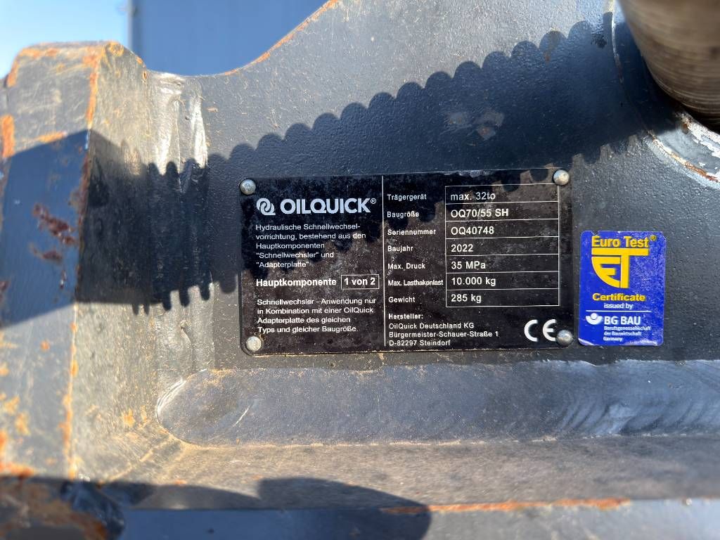 OilQuick OQ70/55 - ZX210 / ZX220 / ZX225 - DEMO
