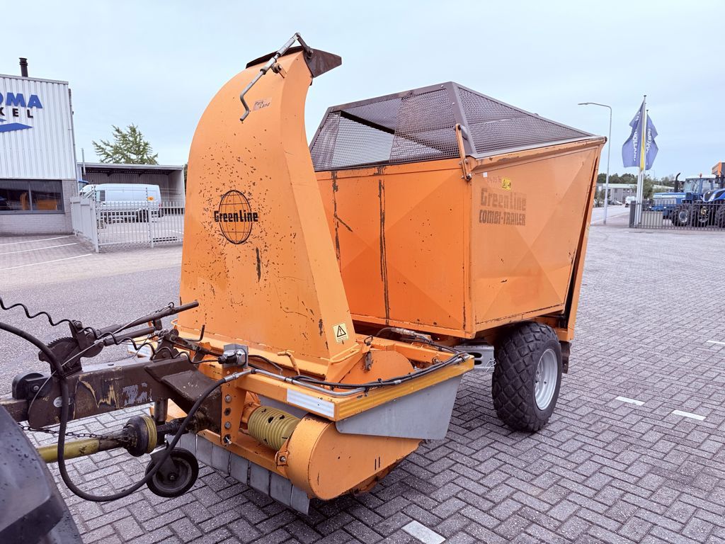 Greenline Combi-Trailer Klepelmaaier
