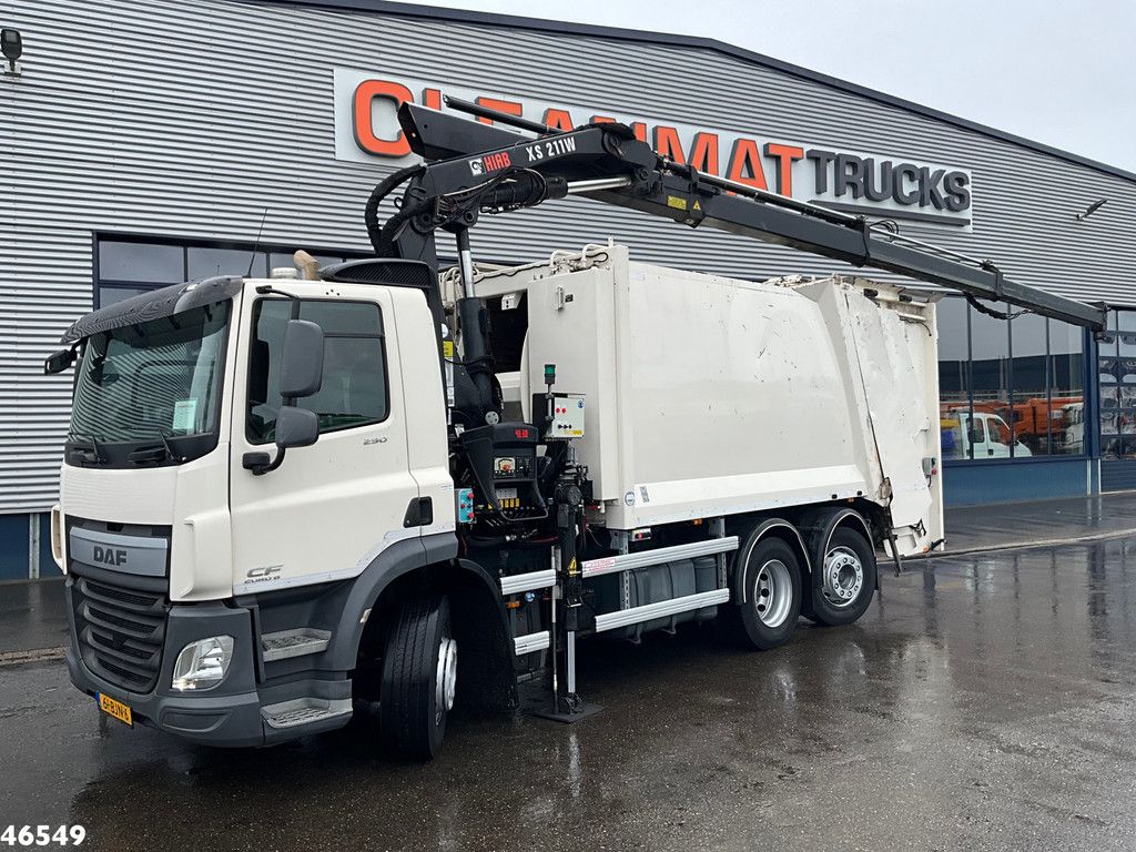 DAF FAN CF 290 Hiab 21 Tonmeter laadkraan Just 178.114 km!