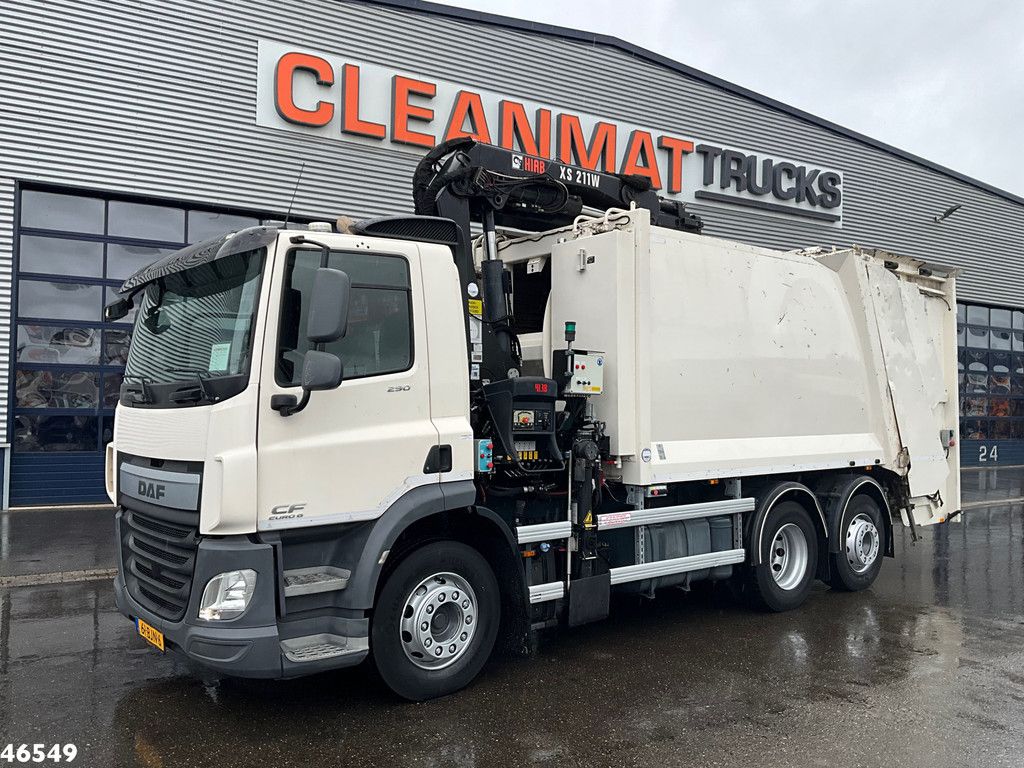 DAF FAN CF 290 Hiab 21 Tonmeter laadkraan Just 178.114 km!
