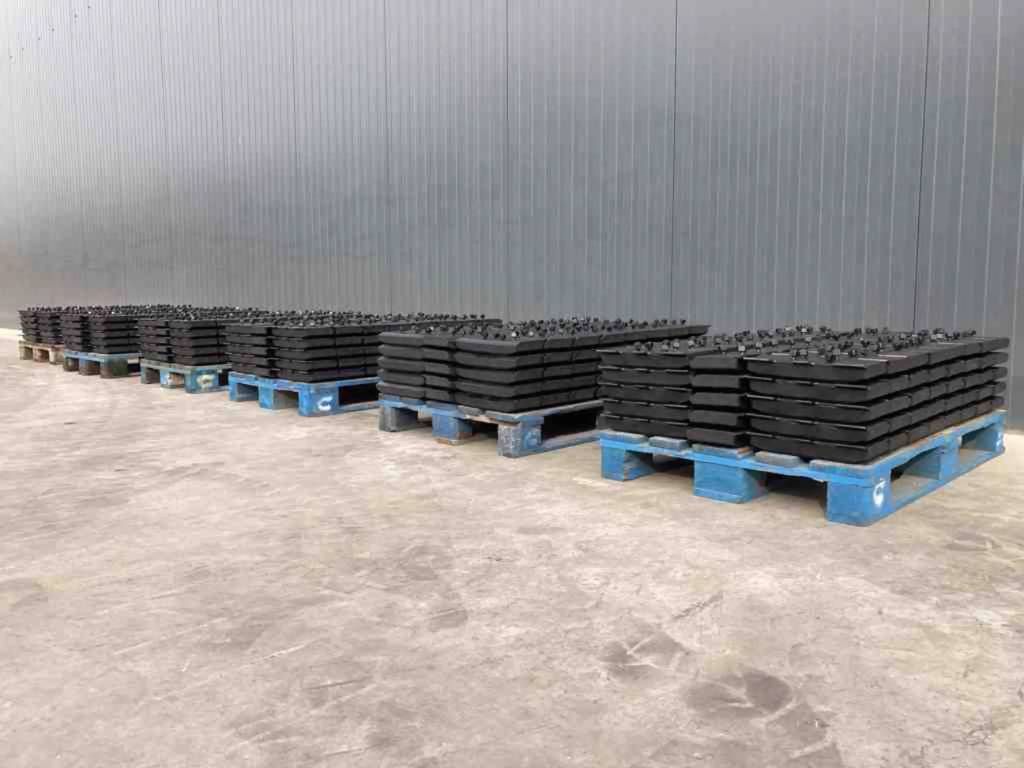 Dynapac Rubber Asphalt Pads
