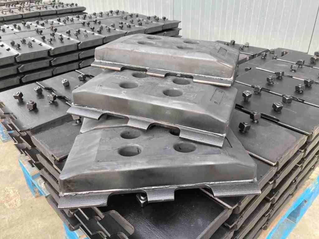 Vögele Rubber Asphalt Pads