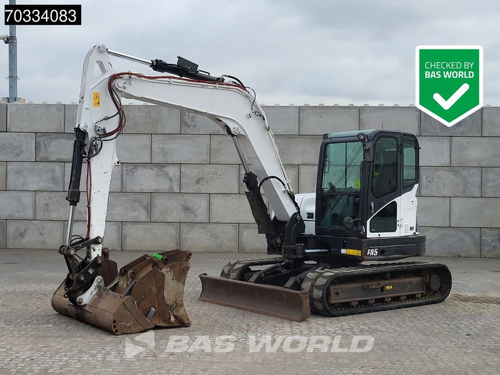 Bobcat E85 A/C - 3 Buckets