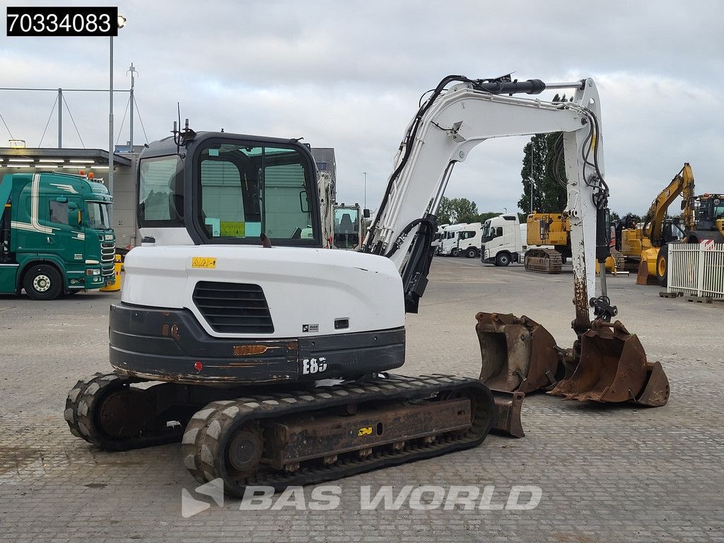 Bobcat E85 A/C - 3 Buckets