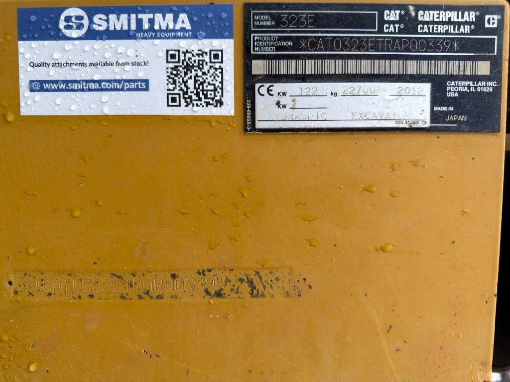 CAT 323EL VA
