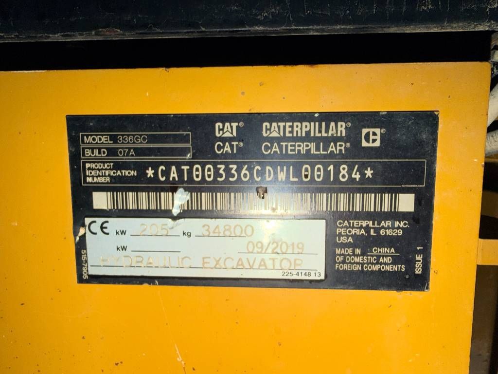CAT 336 07A GC