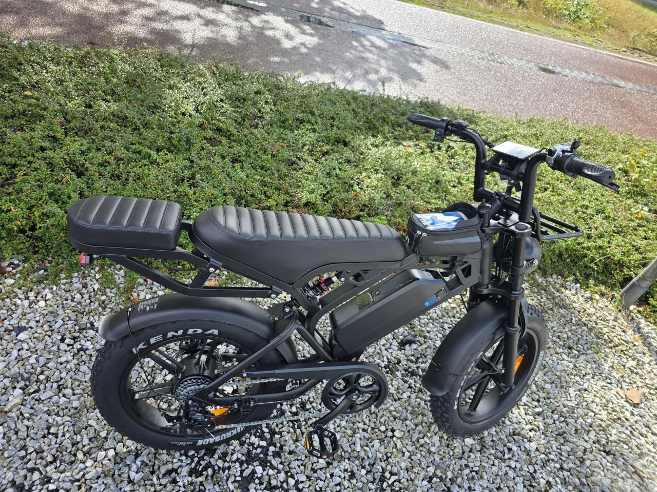 QM V20 Pro Luxury – Zwart – Full Option Fatbike Ebike