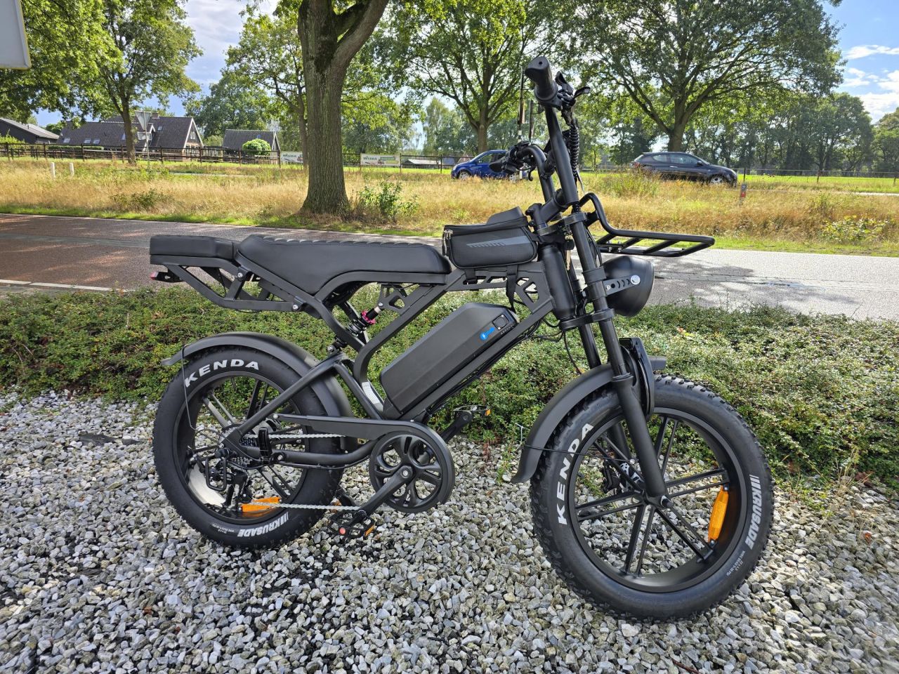 QM V20 Pro Luxury – Zwart – Full Option Fatbike Ebike