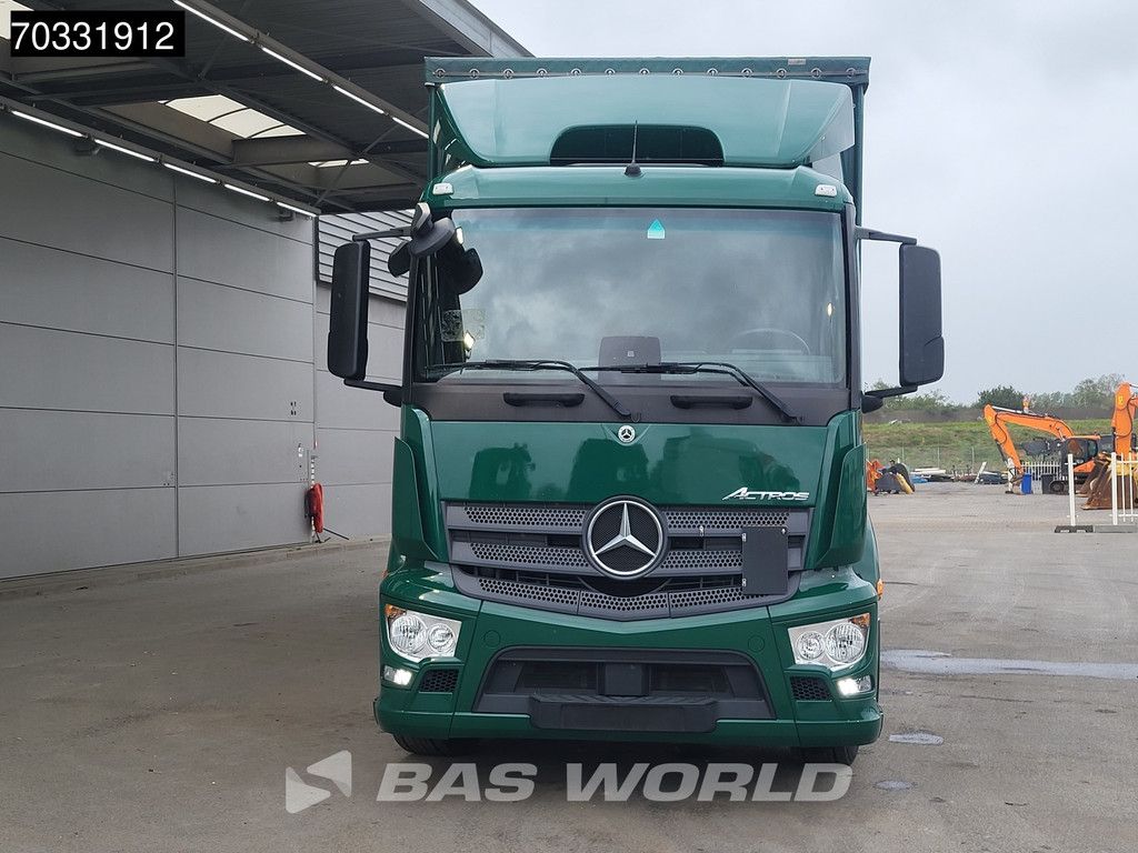 Mercedes Actros 1833 4X2 18tonner curtainsides 2000kg Ladebordwand Automatic Euro 6