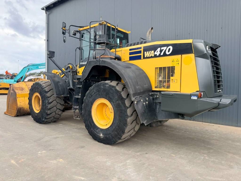 Komatsu WA470-8 - Joystick Steering