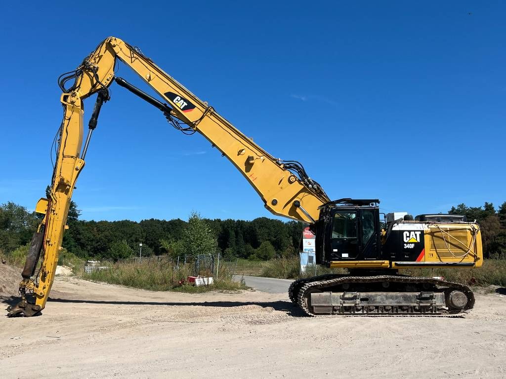 CAT 340F UHD - 24 meter INCL DEMO ARM AND DIGGING ARM