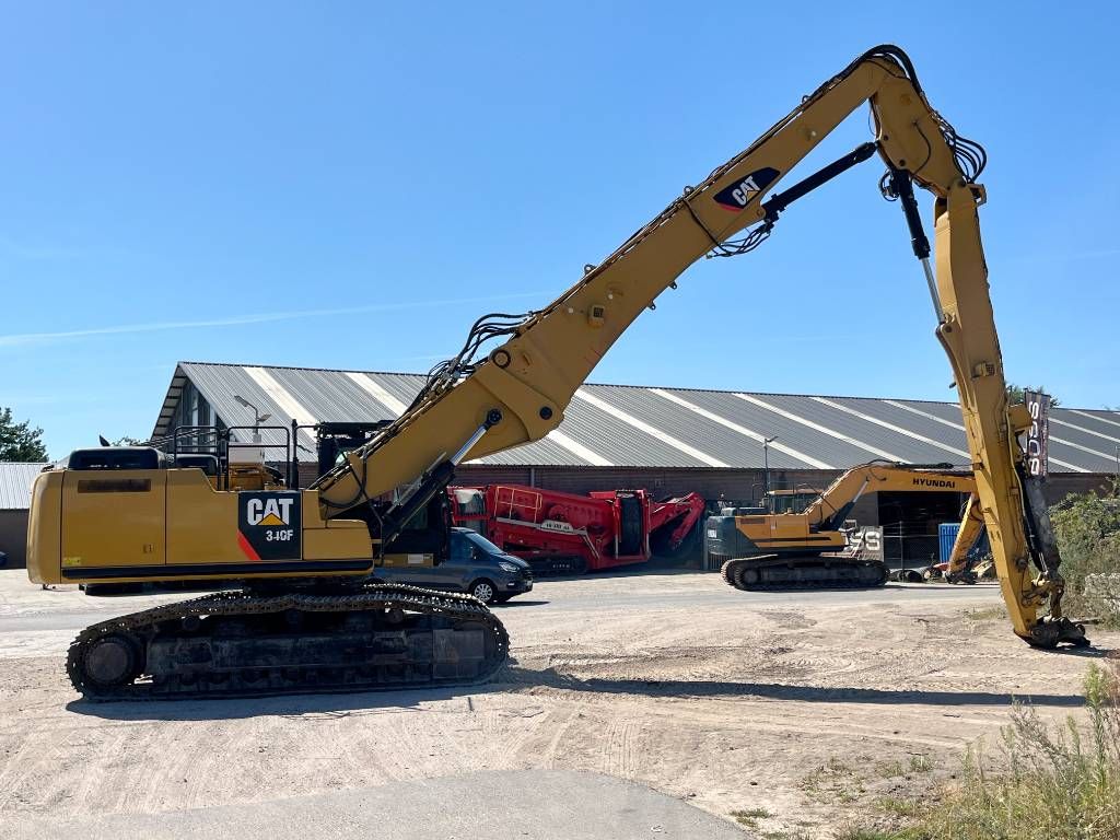 CAT 340F UHD - 24 meter INCL DEMO ARM AND DIGGING ARM
