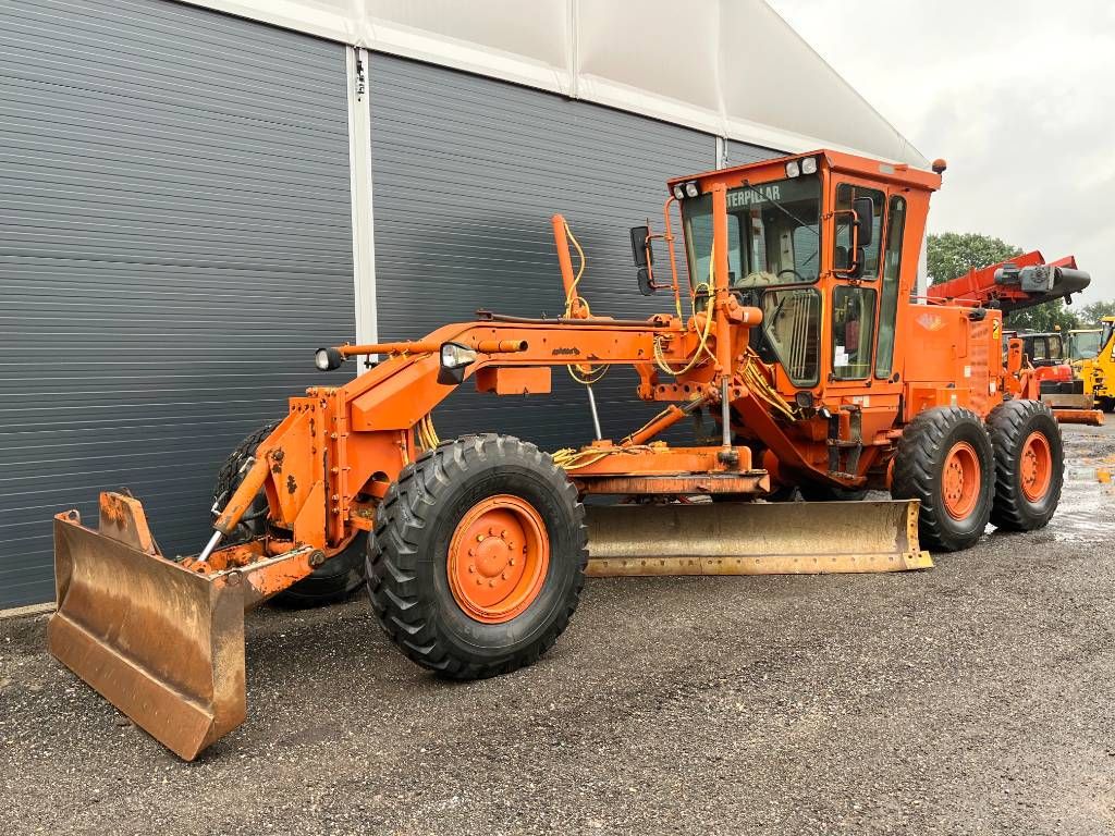 CAT 120H - CE CERTIFIED / Front Blade / ripper