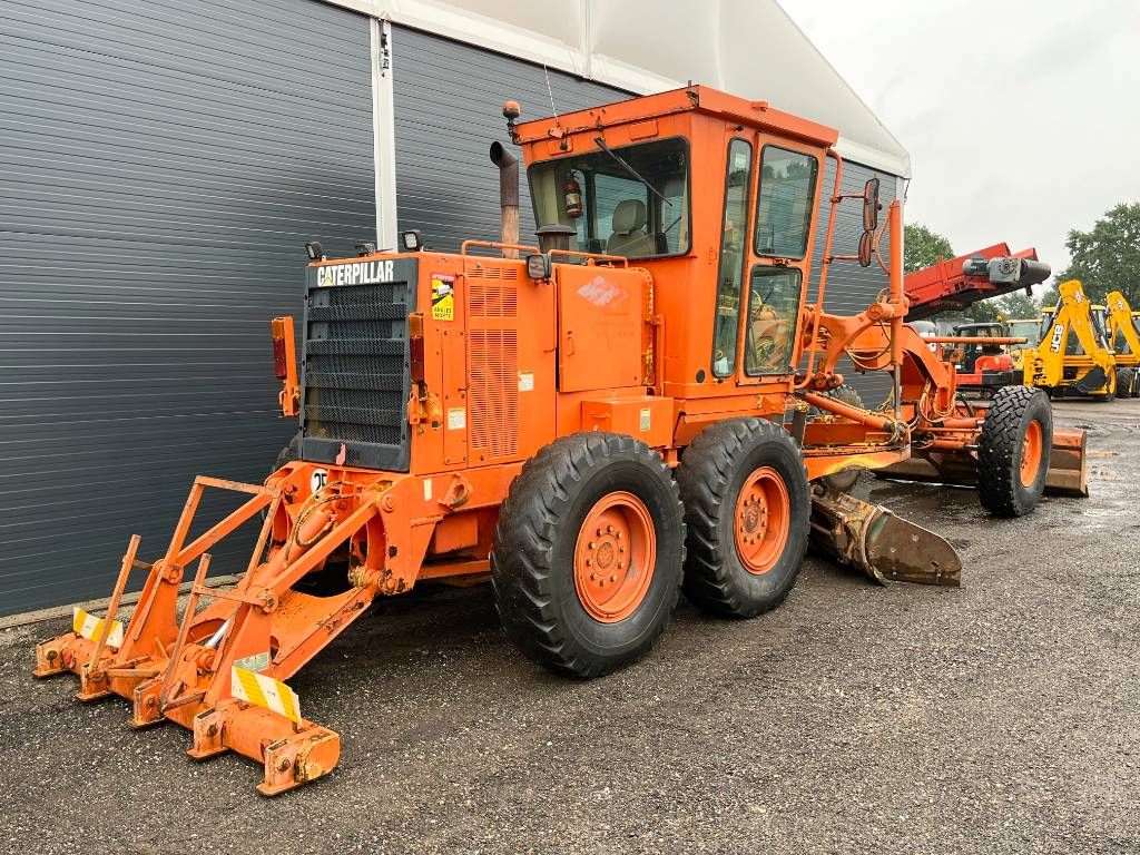 CAT 120H - CE CERTIFIED / Front Blade / ripper