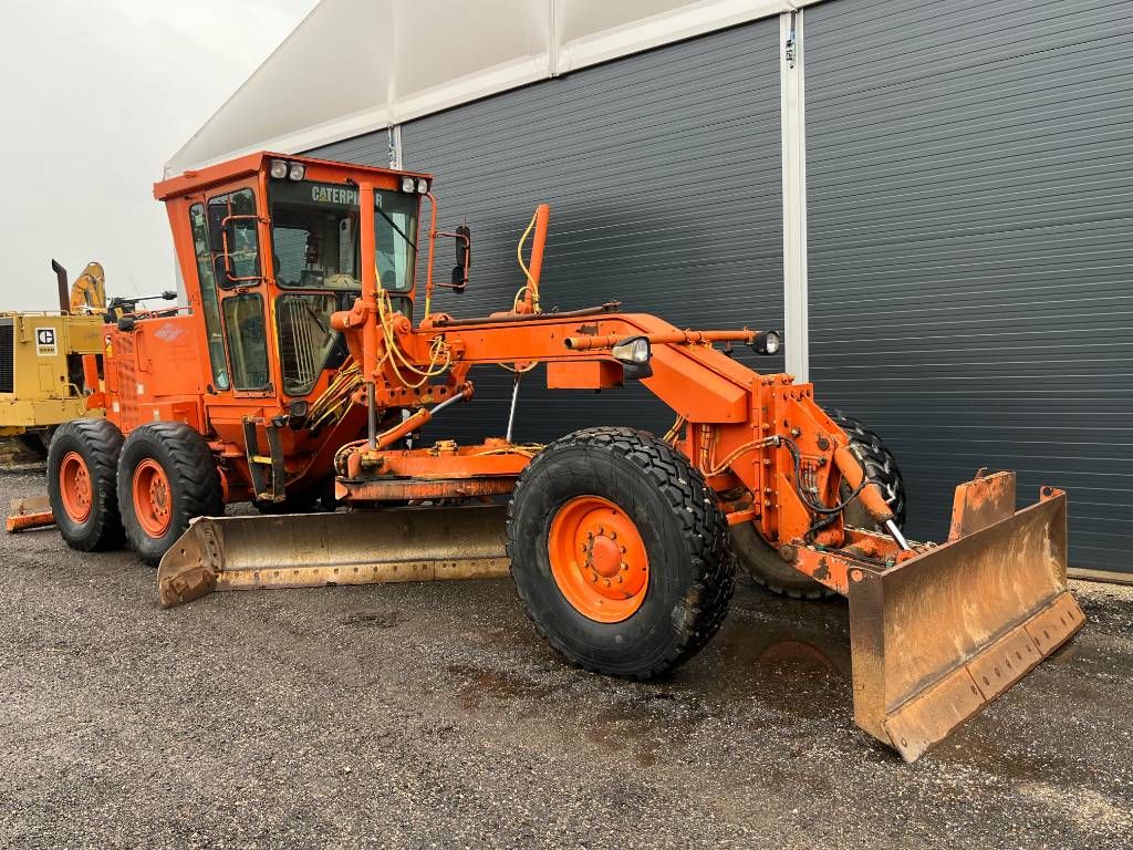 CAT 120H - CE CERTIFIED / Front Blade / ripper