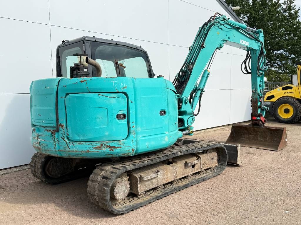 Kobelco SK85 - Hammer Lines / Quick Coupler