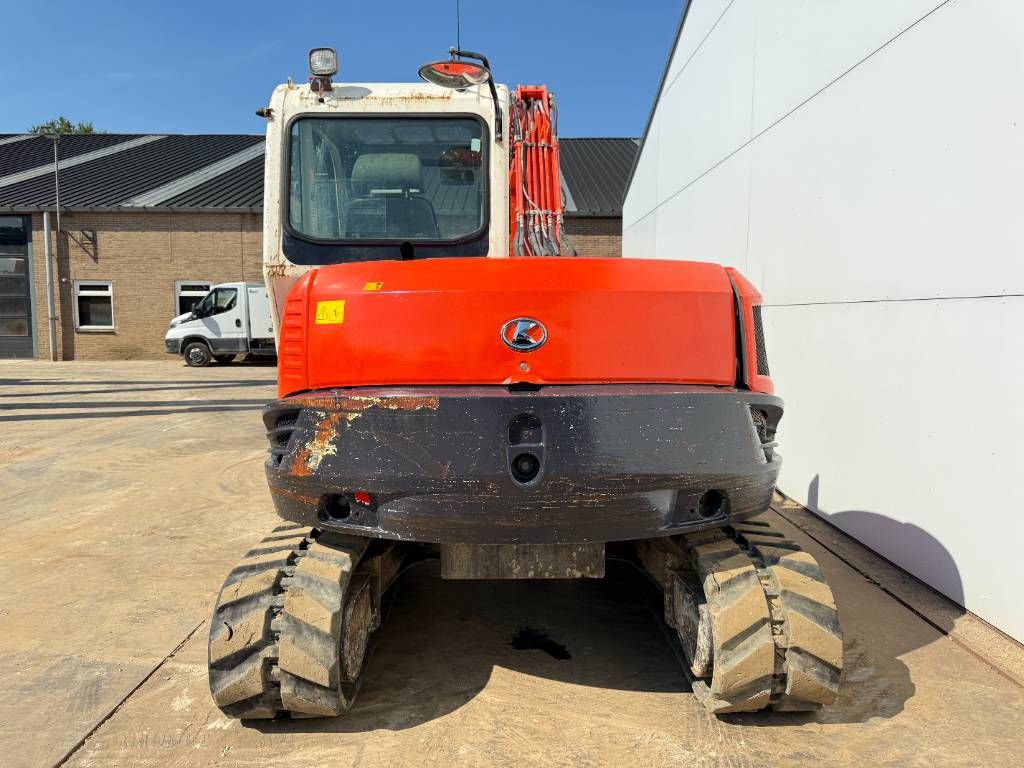 Kubota KX080-3 - Quick Coupler / Hammer Lines