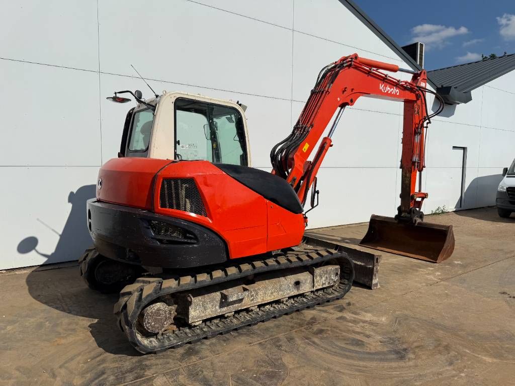 Kubota KX080-3 - Quick Coupler / Hammer Lines