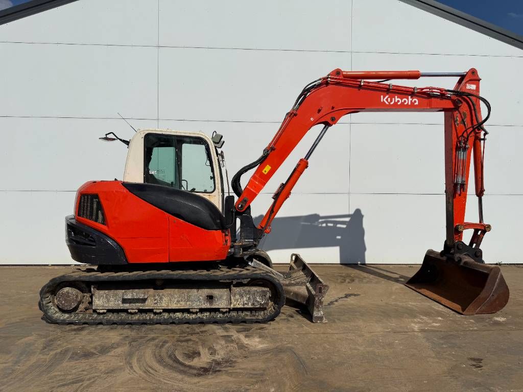 Kubota KX080-3 - Quick Coupler / Hammer Lines