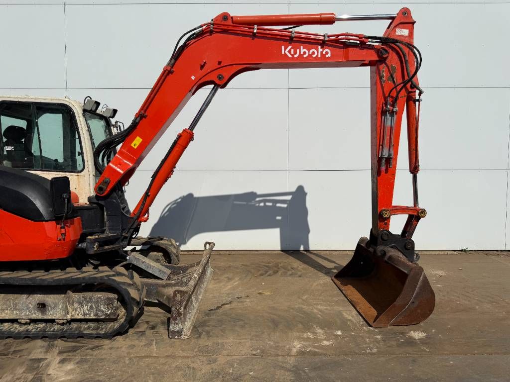 Kubota KX080-3 - Quick Coupler / Hammer Lines