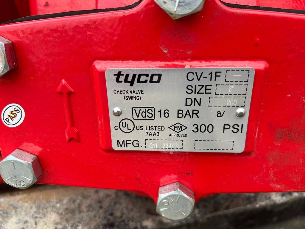 DAF Fire Pump engine DAF PF183 / Fire Pack 1028Hr!