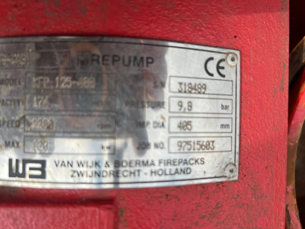 DAF Fire Pump engine DAF PF183 / Fire Pack 1028Hr!