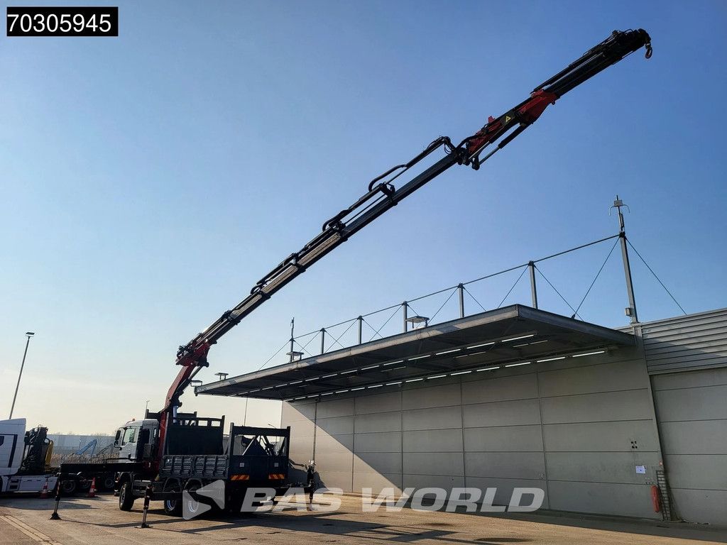 MAN TGA TGA 33.350 6X6 Fassi F600 Crane Kran + Fly-Jib 6+6 Extensions Manual Full Steel